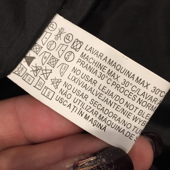 Winter puff jacket with sweater waist/hood w/fur - Picture 5 of 14